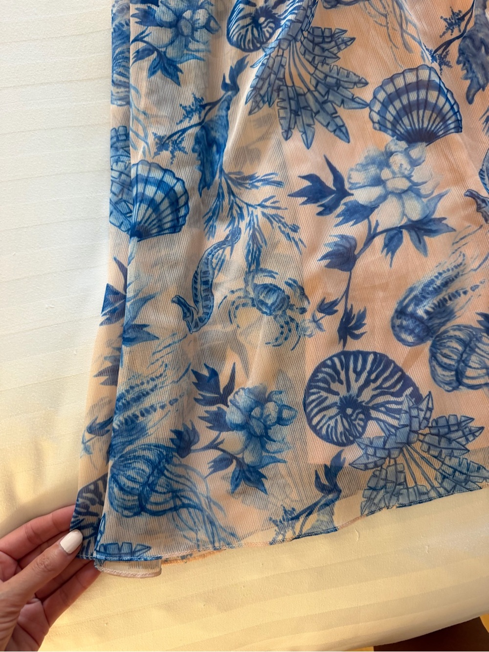 PatBO Eden Rock Seashell dress. Size Small - Picture 11 of 13